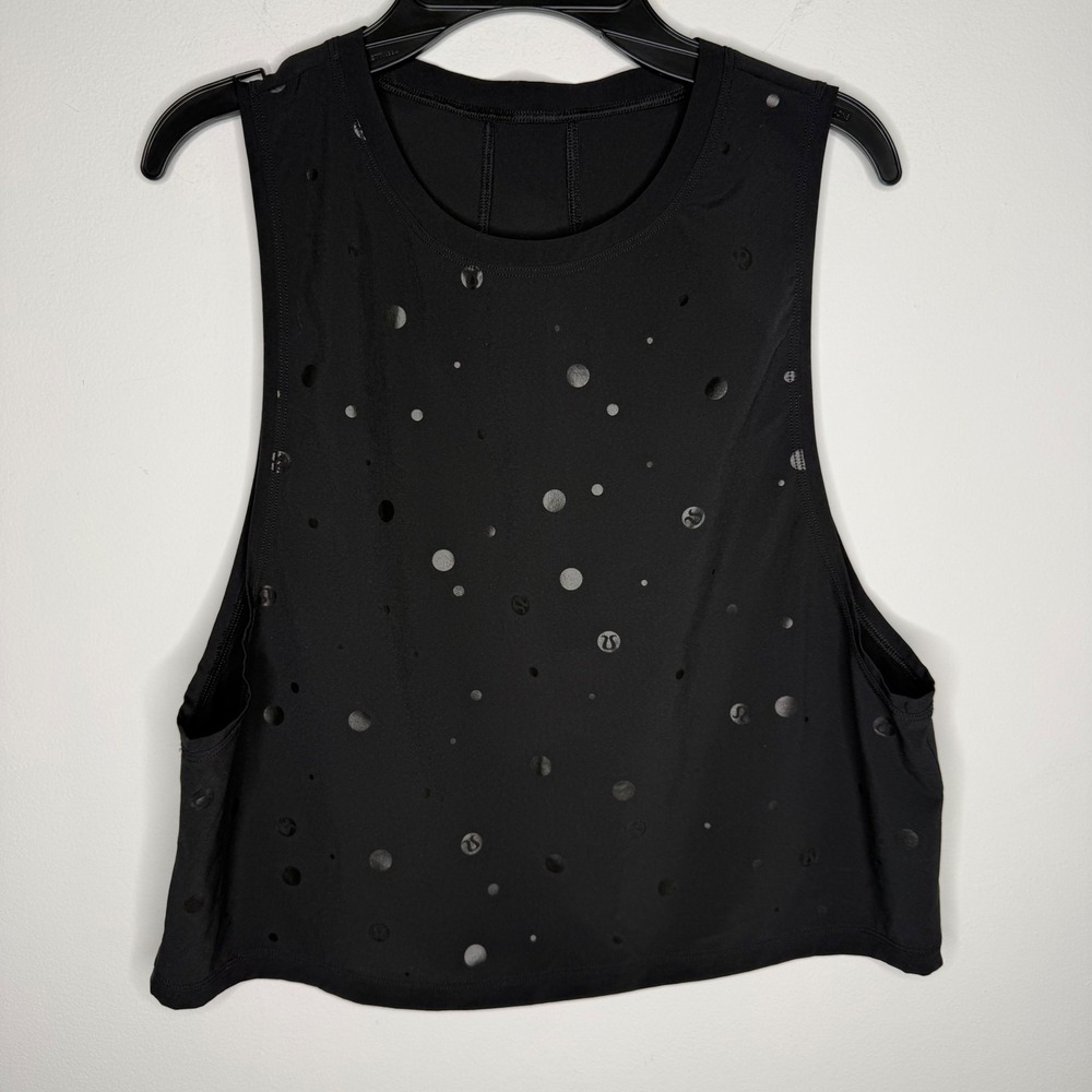 Lululemon Dot Logo Training Muscle Love Tank Top Shine
Poco Logo Foil Black 6